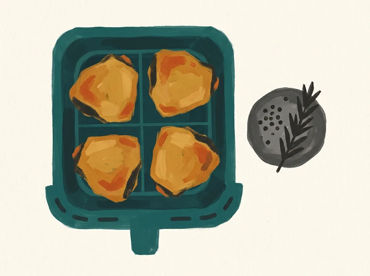 Cuisses de poulet à l'air fryer
