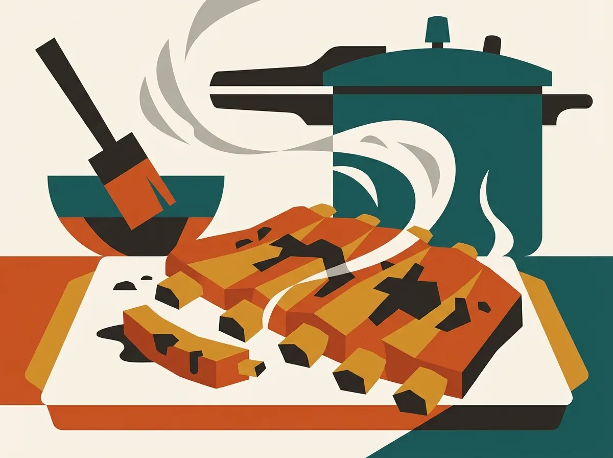 Pressure Cooker Ribs illustration
