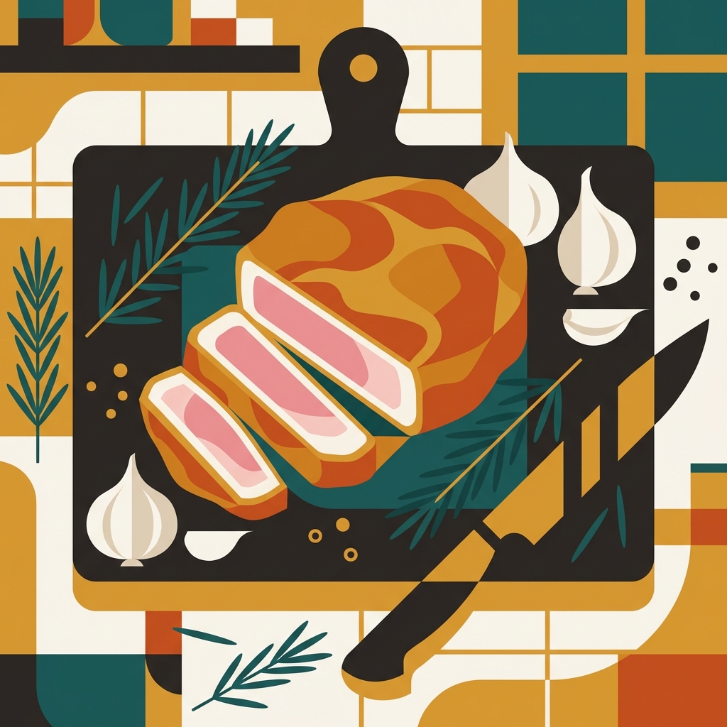 Stovetop Seared Steak illustration